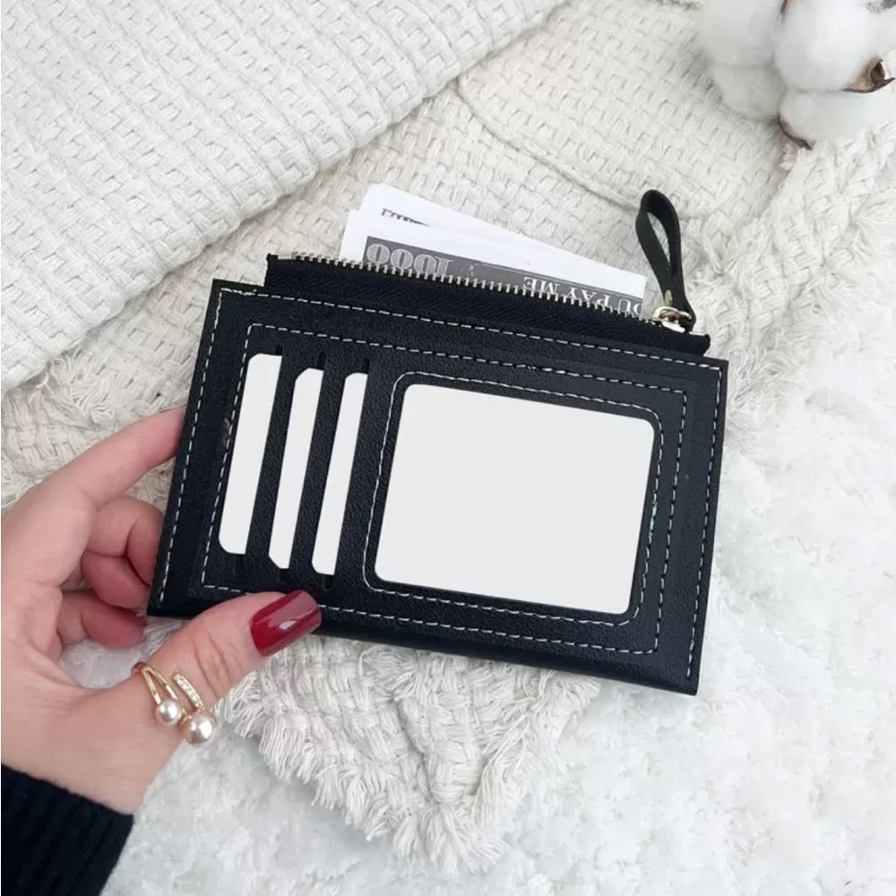 ⚠️Clearance🖤New Cardholder Black Wallet - Picture 2 of 4